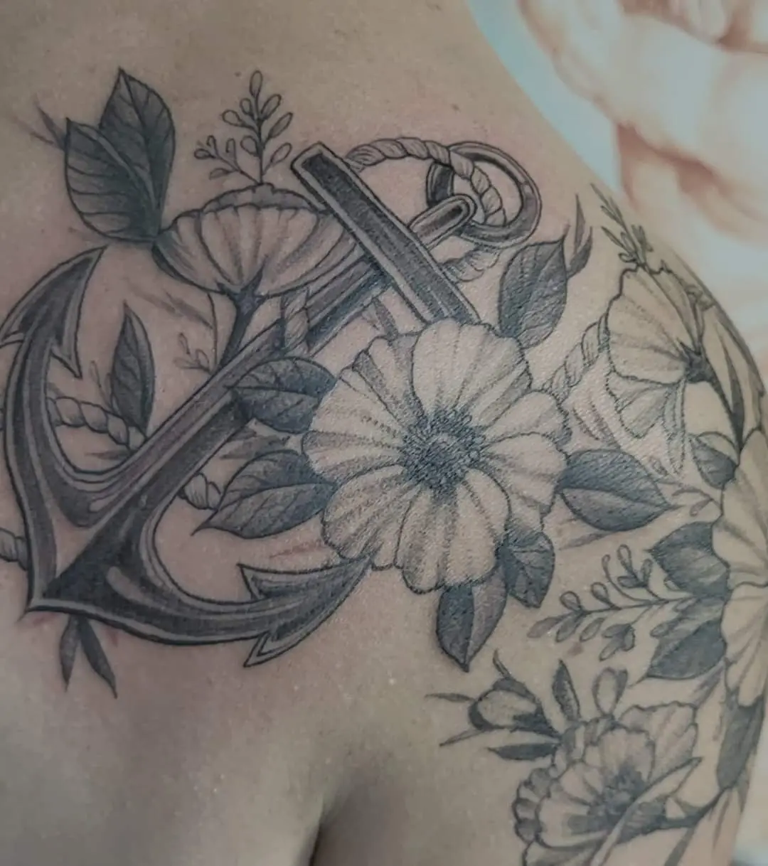 Het anker Tattoo ontwerp,  betekenis en herkomst