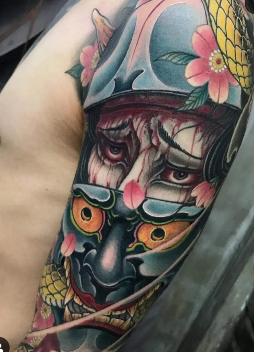 Wat betekent de Japanse tattoo Namakubi? door Sen irezumi