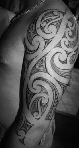 maori arm tattoo