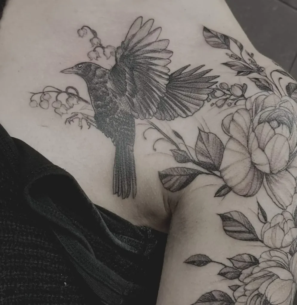 vogel tattoo meer