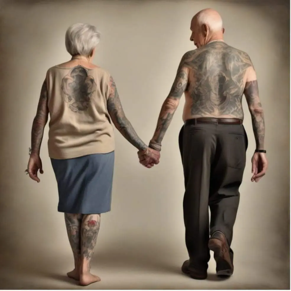 Ouder worden met tattoos, zo hou jij jouw tattoo mooi.